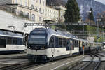 MOB GoldenPass Belle Epoque.
Impressionen vom 30. Dezember 2020.
Die Aufnahmen sind in Montreux und Chernex entstanden.
Trotz den grossen Erneuerungen beim Rollmaterial ist noch ein Hauch Nostalgie übrig geblieben.
Foto: Walter Ruetsch