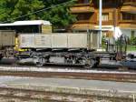 MOB - Gterwagen kkmu 712 Abgestellt im Bahnhof von Schnried am 29.07.2007