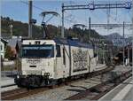 125 Jahr MOB - und daf�r erhielt die MOB Ge 4/4 8002 eine entsprechende Lackierung (bzw.