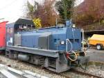 MOB - Gmeindner Rangierlok Tm 2/2 5 in Chernex am 08.11.2009