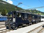 MOB - E-Lok GDe 4/4 6002 in Zweisimmen am 05.09.2010