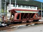 MOB - Kieswagen Fad 752 abgestellt in Zweisimmen am 05.09.2010