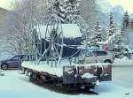 MOB - Beladener Gerwagen Typ Rkmo 807 in Schnried am 03.12.2010