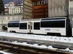 MOB - Personenwagen Bs  231 abgestellt in Montreux am 04.12.2010