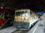 MOB - Lok GDe 4/4 6005 (ex tpf GDe 4/4 101) im Bahnhof Zweisimmen am 21.07.2012