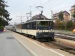 MOB Goldenpass - Lok GDe 4/4 6004 mit Goldenpass in Chernex am 24.11.2012