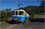 BERNE EN FETE: der (noch) bei der MOB im Einsatz stehende ABDe 8/8 4003  Berne  zu Gast bei der Blonay-Chamby Bahn, hier beim Halt in Cornaux.