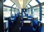 Inneneinrichtung eines 1. Klasse-Wagens des Golden Pass Panoramazuges - 02.11.2015
