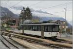 Der MOB Be 4/4 1006 (ex Bipperlisi) ist als Regionalzug 2332 in Chernex eingetroffen  Endstation, der Be 44 1006 fährt als Dienstfahrt nach Montreux zurück  4.