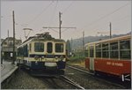 40 Jahre MOB Panoramic Express:Zu Beginn wurden die MOB Panorama-Züge mit Triebewagen wie heir auf dem Bild zu sehen befördert.