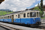 ABDe 8/8 4004 der MOB wartet in Zweisimmen auf den nächsten Einsatz. Die Aufnahme stammt vom 25.07.2016.