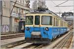 ABe 8/8 4003  Bern , nach meiner persönlichen Ansicht, das schönste Triebfahrzeug der MOB, ist leider zusehends auf dem Abstellgleis anzutreffen.