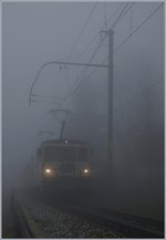  Sonnig - teilweise Nebel mit einer Obergrenze um 800 Meter  - meldete der Wetterbericht, nun, Les Avants liegt auf 950 müM...
Für mich eindeutig zu wenig Licht, so dass ich nach  Ablichten  der durch den Nebel tastenden GDe 4/4 mit dme MOB Belle Epoque meine Sachen zusammen packte und nach Hause fuhr.
21. Dez. 2016 