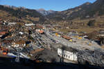 MOB: Impressionen des Bahnhofs Zweisimmen vom 1.