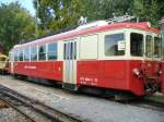 mvr / CEV - Abgestellter Zahnradtriebwagen Beh 2/4 73 im Bahnhof von Blonay am 09.09.2007