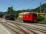 GDe 4/4 6002 He 2/2 1  Blonay 10.07.2008