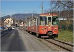 Lange Zeit prägten sie das Bild der CEV und trugen die Hauptlast des Verkehrs, doch nun scheint ihre Zeit endgültig abzulaufen: die BDhe 2/4 mit ihren Bt. 
Auf dem Bild ist der Bt 222 und der BDeh 2/4 74 zu sehen, lange Zeit ein Alltägliches Bild, mit dem feinen Unterschied, dass sich das Gespannt auf der Strecke der Museumsbahn Blonay Chamby befindet.
8. Dez. 2016