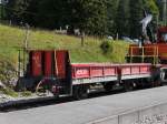 NStCM - Dienstwagen X 106 abgestellt in La Grivine am 17.08.2014