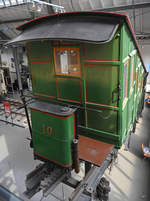 Der im Jahr 1900 gebauter Zahnrad-Dampftriebwagen Nr.10 wurde ursprünglich auf der Strecke der Pilatusbahn eingesetzt und war Mitte August 2020 im Verkehrszentrum des Deutsches Museums