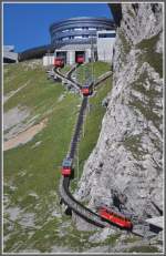 Grossandrang auf Pilatus Kulm, und das an einem Montag. (27.08.2012)