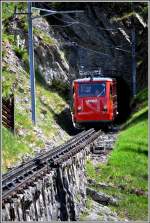 Fahrt auf Sicht ermöglicht auch Bilder an unmöglichster Stelle, aber nur sofern man einen Fensterplatz ergattert. (20.05.2014)