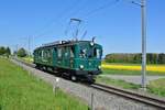 Am 29.04.2017 pendelte der historische RBS CFe 4/4 Nr.