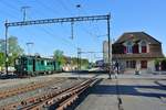 Am 29.04.2017 pendelte der historische RBS CFe 4/4 Nr.