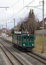 Am 22.2.2022 war der CFe 4/4 11  Hoschtet-Schnägg  zwischen Solothurn und Bern als Extrazug unterwegs anlässlich dem Geburtstagsfest vom bekannten Bahnfotografen und Lokführer Urs
