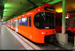 RBS - Be 4/10  16 unterwegs auf der Linie S9 im HB Bern am 22.11.2025
