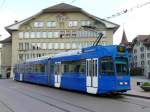 RBS - In Bern wartet der Triebwagen Be 4/8 82 am 12.05.2010