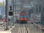 RBS - Regio nach Urtenen mit dem Triebwagen Be 4/8  42 bei Zollikofen 11.02.2011    