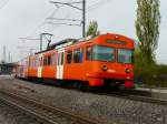 RBS - Triebwagen be 4/12  50 bei der Haltestelle Schnbhl Schoppyland am 14.04.2011
