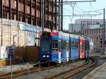 RBS - Tram Be 4/10 84 nach Bern Fischermtteli unterwegs in Gmligen am 31.12.2012