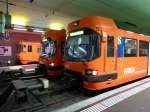 RBS - Be 4/12 70 und Be 4/12 67 und Be 4/12 60 im RBS Bahnhof Bern am 12.04.2014