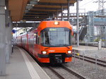RBS - Triebzug Be 4/12  72 im Bahnhof Zollikofen am 02.04.2016