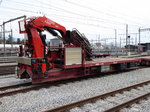 RBS - Dienstwagen X 703 im Bahnhofsareal in Solothurn am 03.04.2016