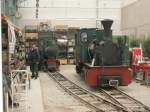 30 Jahre SchBB.Rechts Lok  Sequoia  (MB Babelsberg AG ex.O&K Berlin 1944)ex.PKP Ty 3-194 Jarociner Kreisbahn.Sie bekommt 
einen neuen Kessel.Links hinten Lok  Lukas  28.09.08