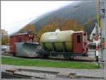 Noch so ein Zisternensteuerwagen wie auf der Jungfraubahn.