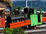 SPB - Dampflok H 2/3 5 im Bahnhof von Wilderswil am 16.08.2008