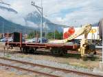 TMR / MC - Dienstwagen X .. im Bahnhofsareal von Martigny am 01.09.2008