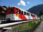 tmr 1000 mm - Steuerwagen BDt 63 und Treibwagen BDeh 4/4  5  in Finhaut als Regio nach Martigny am 23.05.2010