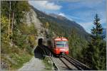 TMR (M-C) BDeh 4/8 21 (SNCF Z800 UIC N° 90 85 838 0821-1 CH-TMRSA) als Regionlazug Le Châtelard Frontière Martigny zwischen Finhaut und Le Trétien.