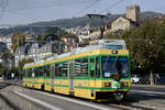 trans N
transports publics neuchâtelois
Am Sonntag den 27. Oktober 2019
hiess es
Journée d'adieu aux rames Littorail.
Während 38 Jahren prägten diese eleganten Triebzüge das Bild der Transports Régionaux Neuchâtelois (TRN). Nun werden sie durch die ehemaligen Triebzüge der Trogener Bahn ersetzt die im Appenzellerland nicht mehr gebraucht werden.
Foto: Walter Ruetsch   