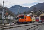 Neben den blauen und roten  Klötzchen  bei der MOB und MVR gibt es auch orange bei der TPC. In Aigle-Dépôt ASD steht die HGem 2/2 941 mit dem BVB Kkm 719.
7. Jan. 2018 