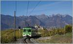 Der ASD Herbstklassiker: Der TPC ASD BDeh 4/4 402 ist als Regionalzug 431 von Exegillod nach Aigle unterwegs und hat beim Schloss von Aigle sein Ziel schon fast erreicht. 

27. Oktober 2021