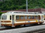 tpc - ( 100 Jahre AOMC ) Fahrzeugparade mit dem AL Triebwagen BDeh 2/4 203 unterwegs nach Aigle am 07.06.2008