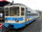 TPC /ASD  - Steuerwagen Bt 431 im TPC Bahnhof von Aigle am 07.06.2008