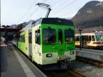 TPC / ASD - Triebwagen BDe 4/4 403 im Bahnhof Aigle am 18.03.2011