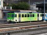 TPC / ASD - Triebwagen BDe 4/4 404 im Bahnhof Aigle am 18.03.2011