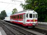 tpc / AOMC - BDeh 4/4  513 mit 3 Gterwagen auf Extrafahrt unterwegs in Monthey Ville am 26.05.2013